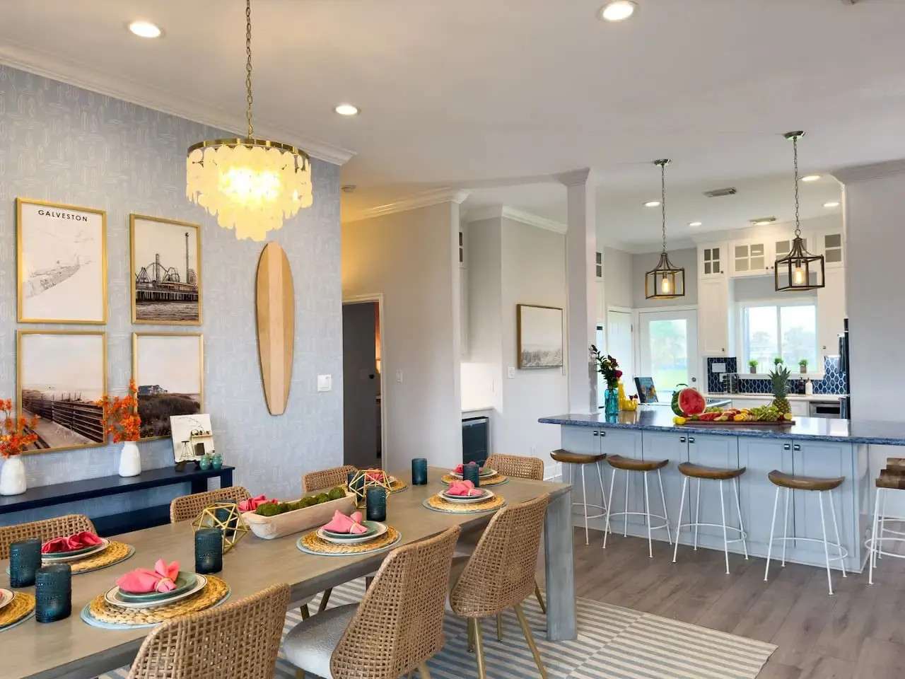 Daybreak Galveston Rental Living Room| Beachbox