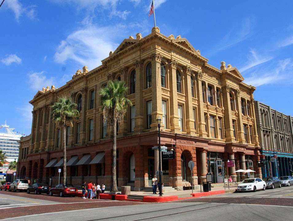 Historic Strand District in Galveston