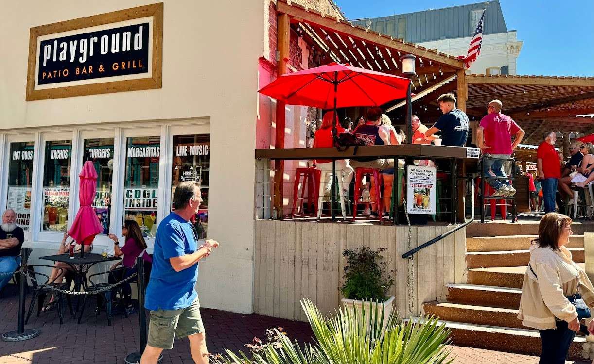Playground Patio Bar interior