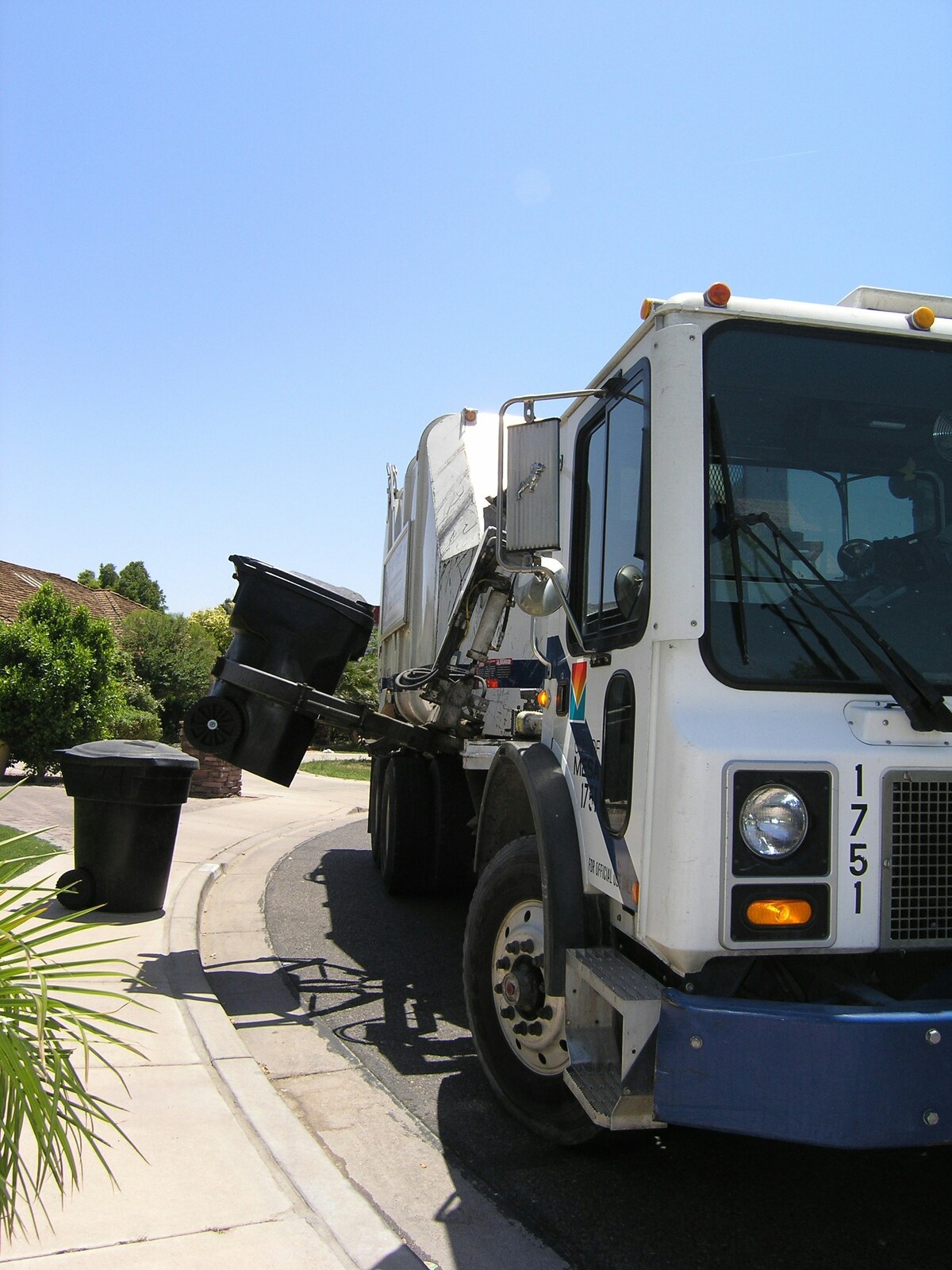 Complimentary Trash Pickup