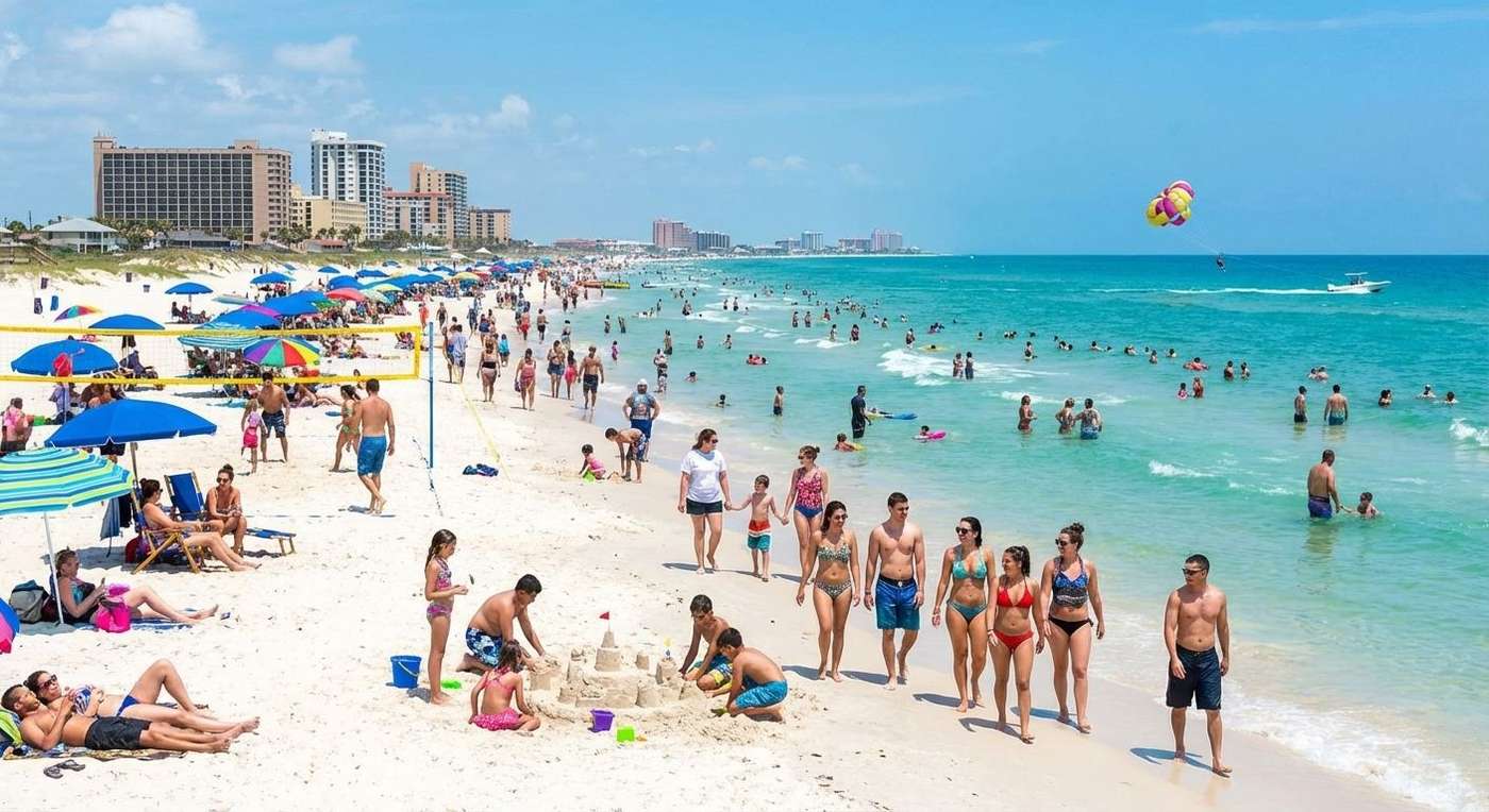 South Padre Island beach