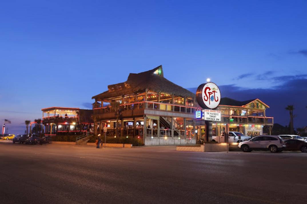 The Spot restaurant on Galveston Seawall