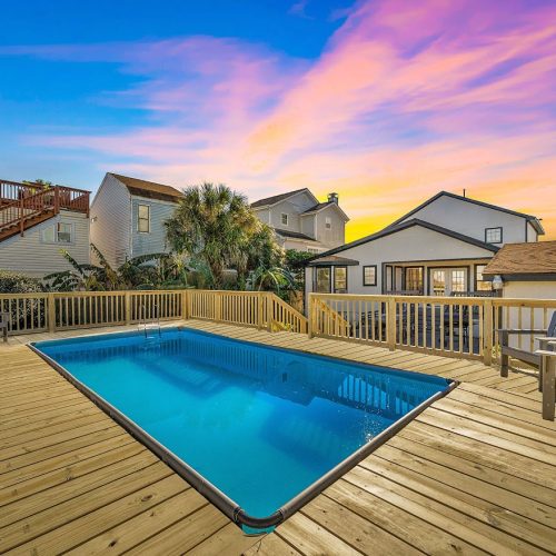 galveston-tx-vacation-rental-private-pool-sunset